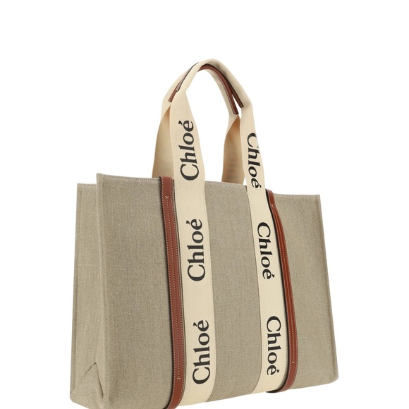 ❌❌SOLD! NWT Chloe Large Woody Tote - Picture 4 of 4